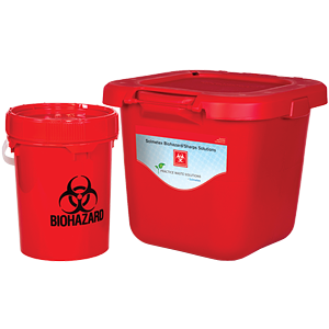 Solmetex BioHazard Bucket